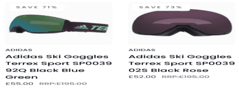 Discounted Sunglasses Snow Goggles