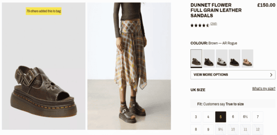 Products of Dr. Martens