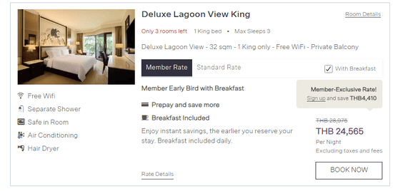 Products of Dusit Hotels