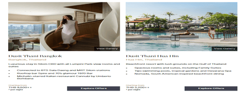 Dusit Hotels Thailand