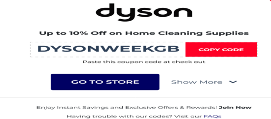 Copy Dyson Promo