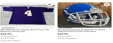 eBay Sports & Leisure