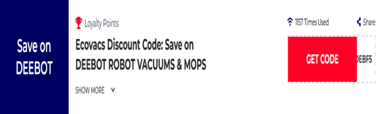 Promo Ecovacs Code
