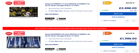 Electricshop Televisions