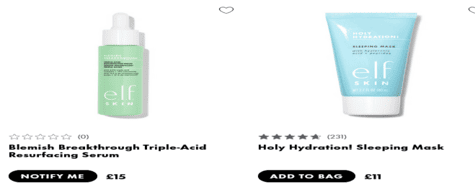 Elf Cosmetics Skincare