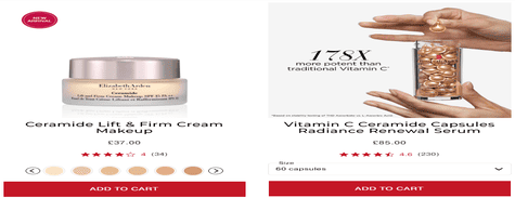Elizabeth Arden Ceramide Solutions