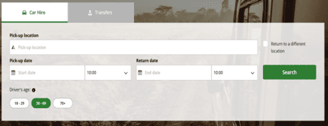 Ethiopian Airlines Cars