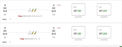 Ethiopian Airlines Flights