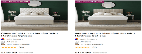 Everest Divan Beds
