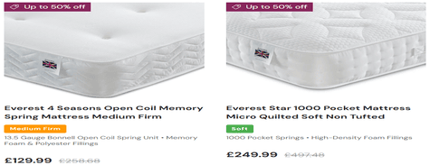 Everest Mattresses