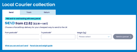 Evri Courier Service