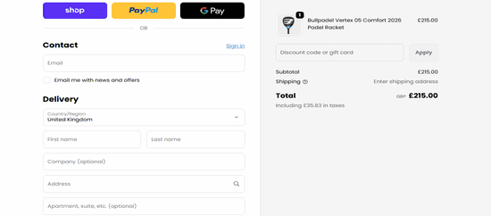 Apply Express Padel Promo