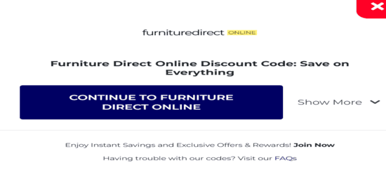 Copy Furniture Direct Online Promo