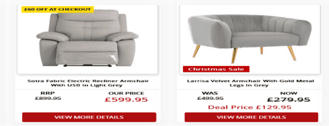 Furniture in Fashion Living Room