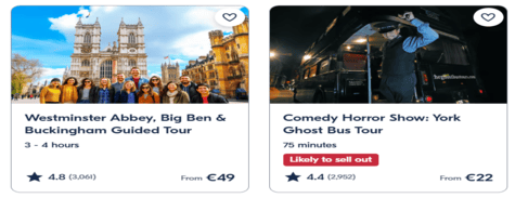 GetYourGuide Guided Tours