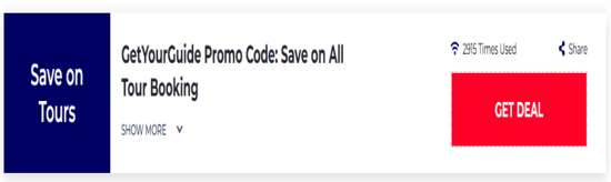 Promo GetYourGuide Code
