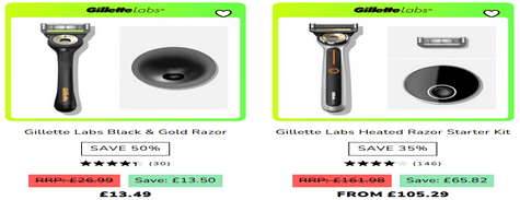 Gillete Razors