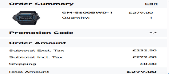 G-SHOCK Applycoupon