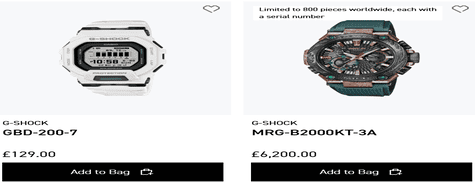 G-SHOCK Men’s Watches