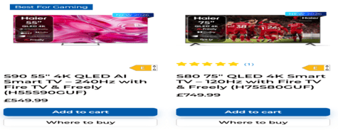 Haier TV