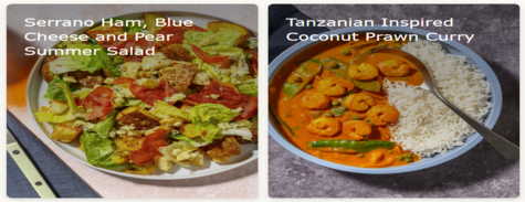 HelloFresh Healthy Options