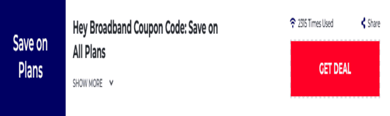 Promo Hey Broadband Code