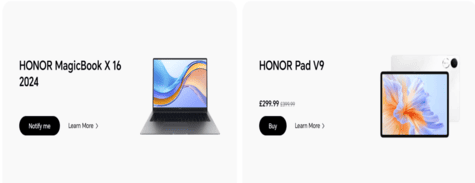 Laptops Honor