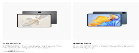 Tablets Honor