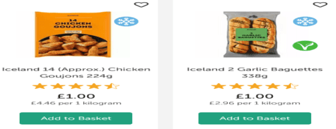 Iceland Groceries