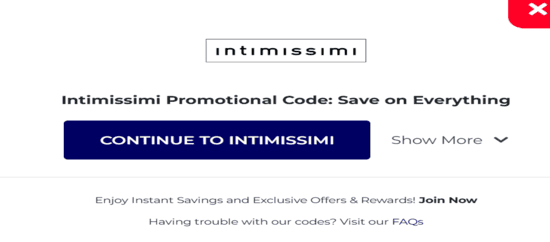 Intimissimi Copy Promo