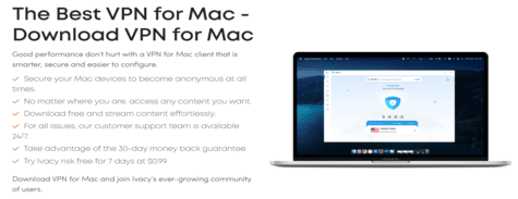 Ivacy VPN for Mac