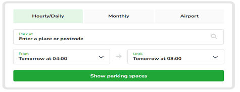 JustPark Hours/Daily
