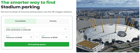 JustPark Stadium Parking