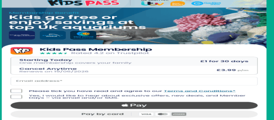 Apply Kids Pass Promo
