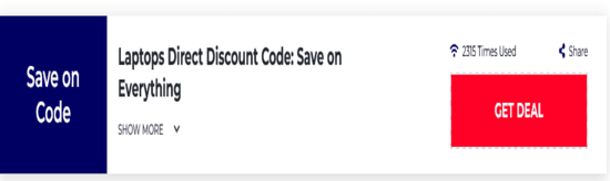 Promo Laptops Direct Code