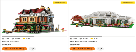 Lego Interests