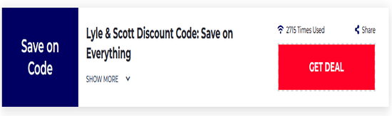 Promo Lyle & Scott Code