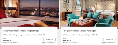 Millennium Hotels