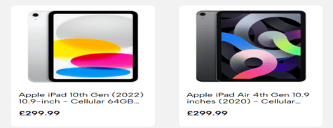 Mobile Direct iPad