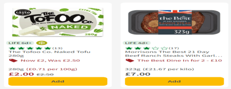 Meat & Poultry Morrisons Grocery