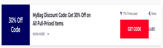 Promo MyBag Code