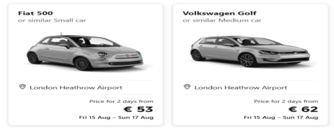 Mytrip Car Hire