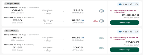 Mytrip Flights