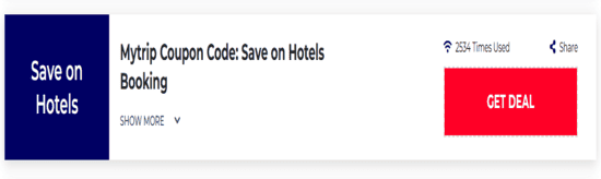 Promo Mytrip Code