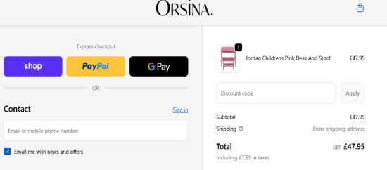 Orsina Applycoupon