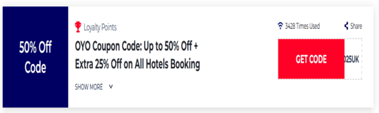 Promo OYO Code