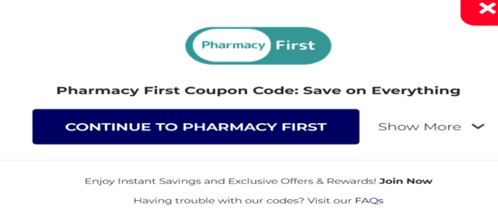 Copy Pharmacy First Promo