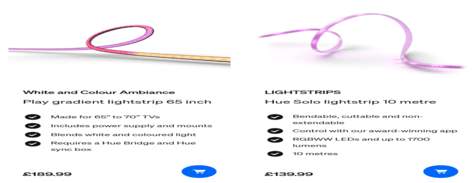 Philips Hue Lightstrips