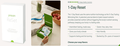 ProLon ReSet 1-Day Kit