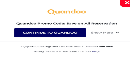 Copy Quandoo Promo